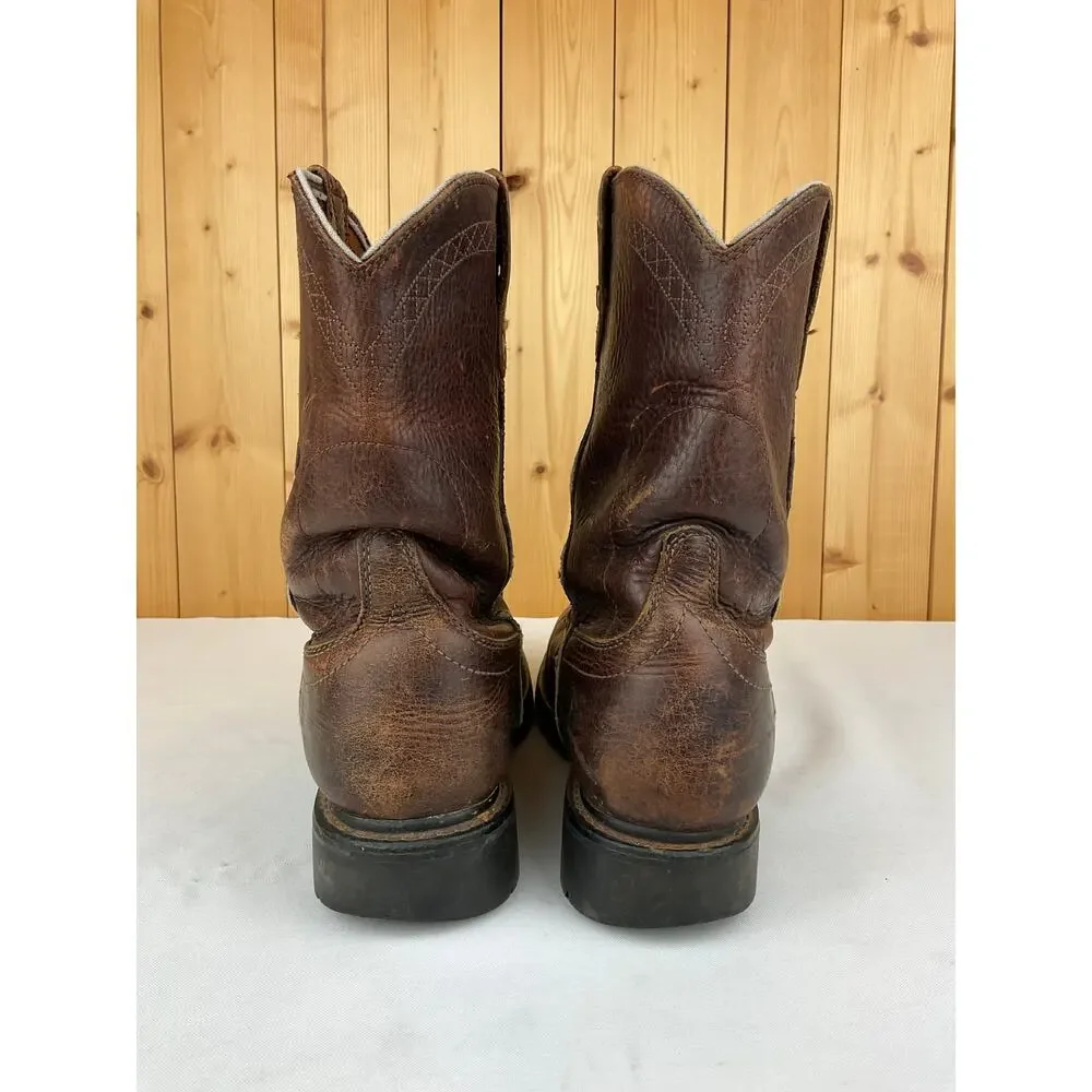 Ariat Men's Groundbreaker Work Boots Distressed Size 10D